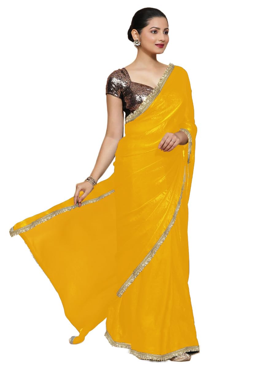 Chandrakala 1-Minute Ready To Wear saree for Women's Pre-Stitched Drape (1445-P) - Image 3