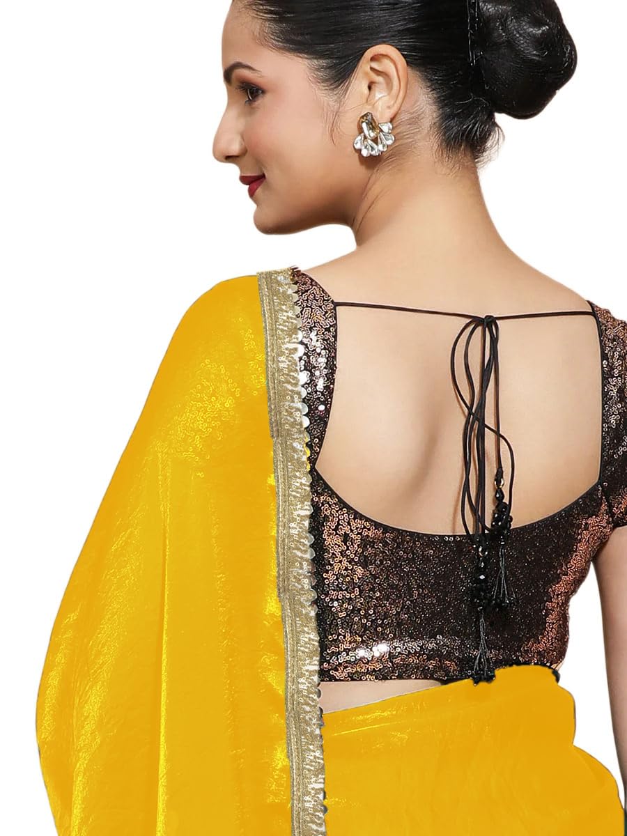 Chandrakala 1-Minute Ready To Wear saree for Women's Pre-Stitched Drape (1445-P) - Image 5