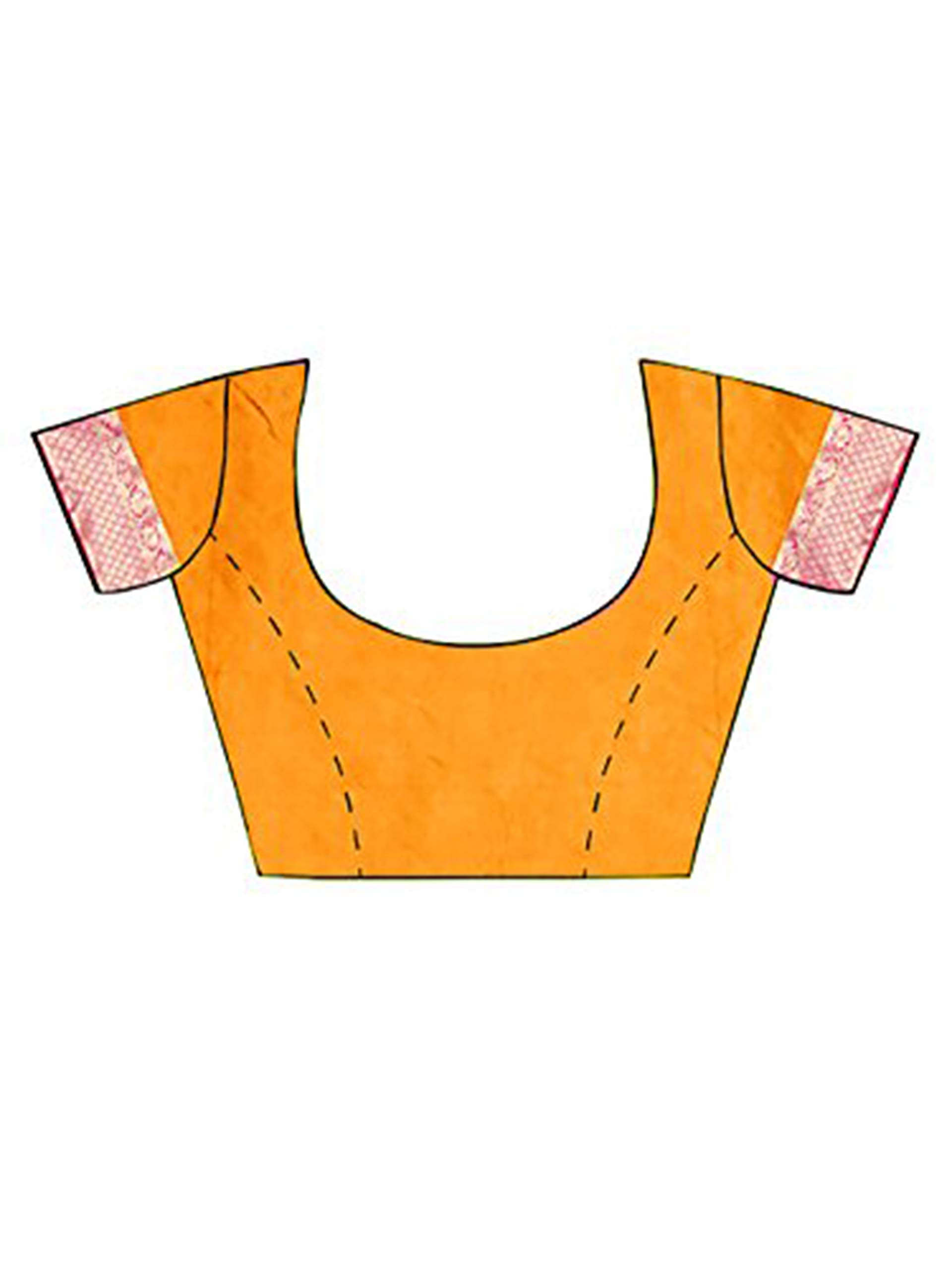 Chandrakala Banarasi Saree for Women with Unstitched Blouse Piece Indian Wear (1105) - Image 6