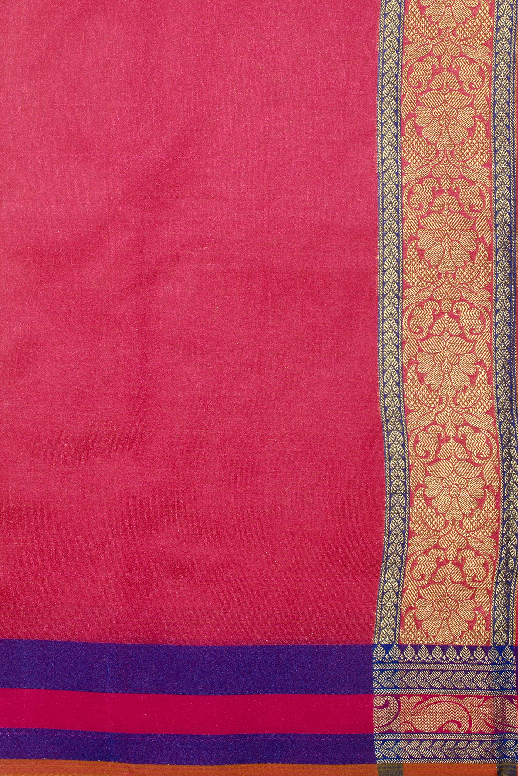 Chandrakala Banarasi Saree for Women with Unstitched Blouse Piece Indian Wear (1080) - Image 6