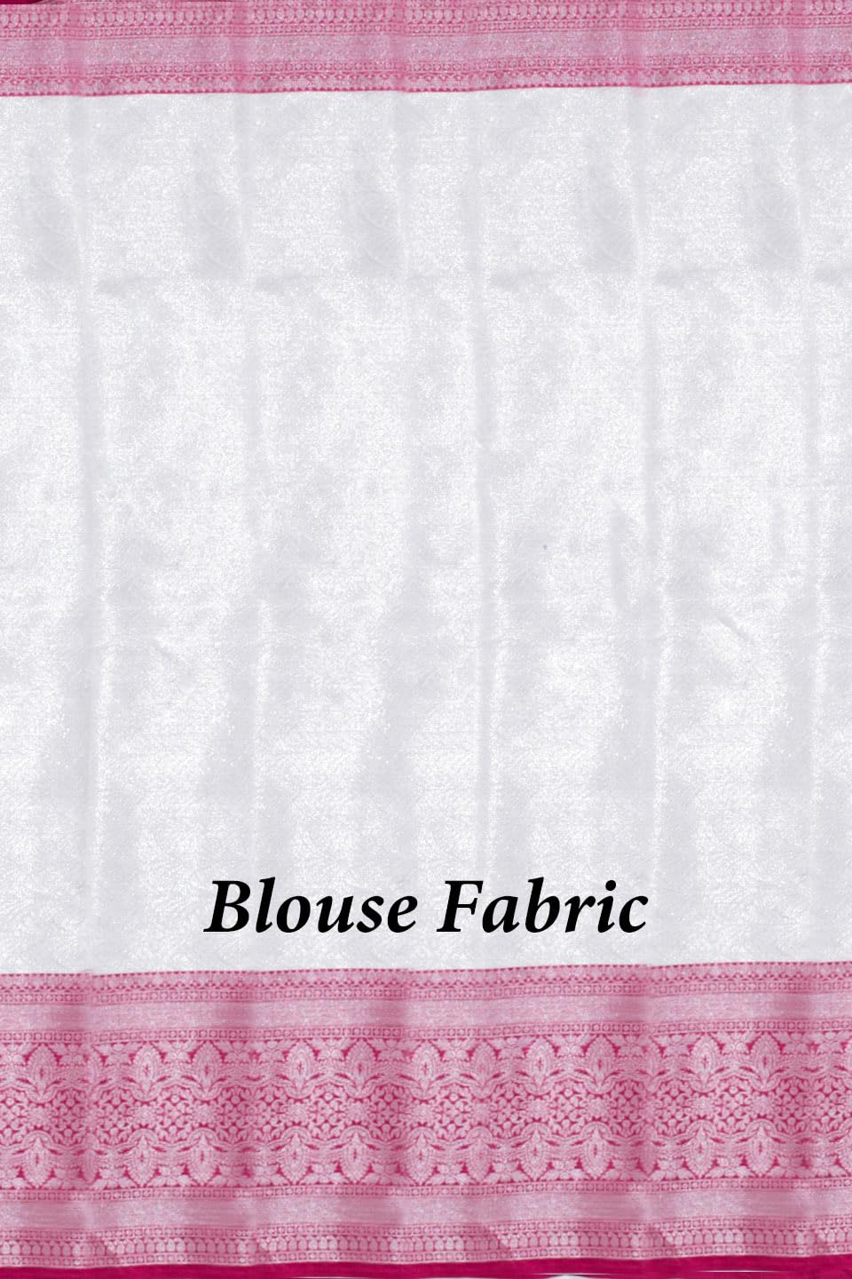 Chandrakala Banarasi Saree for Women with Unstitched Blouse Piece Indian Wear (1421) - Image 5