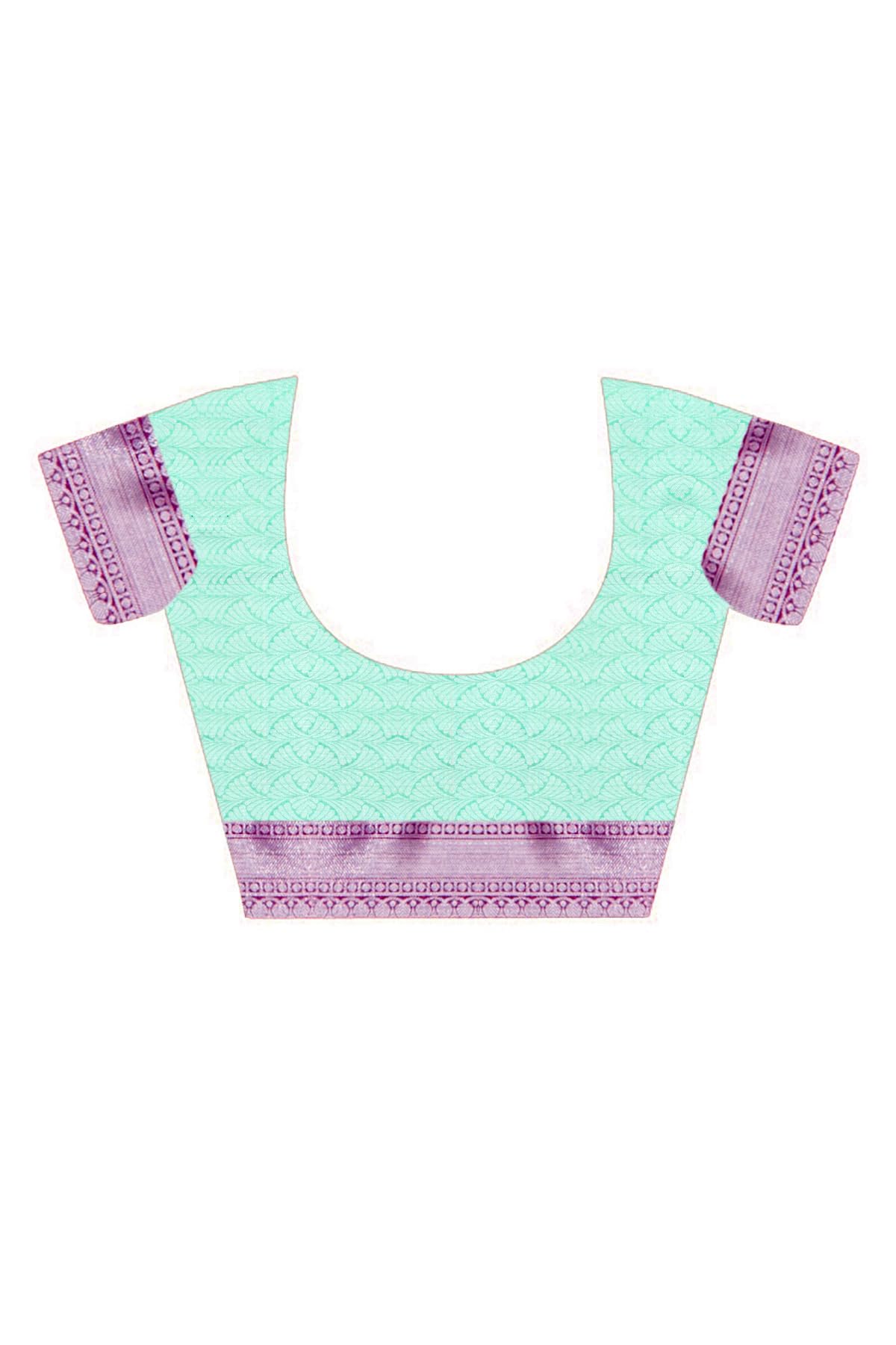 Chandrakala Banarasi Saree for Women with Unstitched Blouse Piece Indian Wear (1421) - Image 6