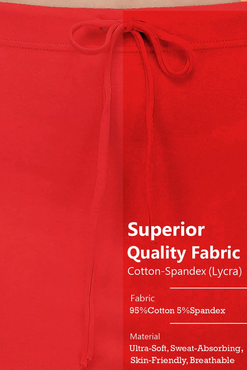 Chandrakala Cotton Saree Shapewear for Women Seamless Stretchable Mermaid Sari Shaper Petticoat Girls (S117-P) - Image 5