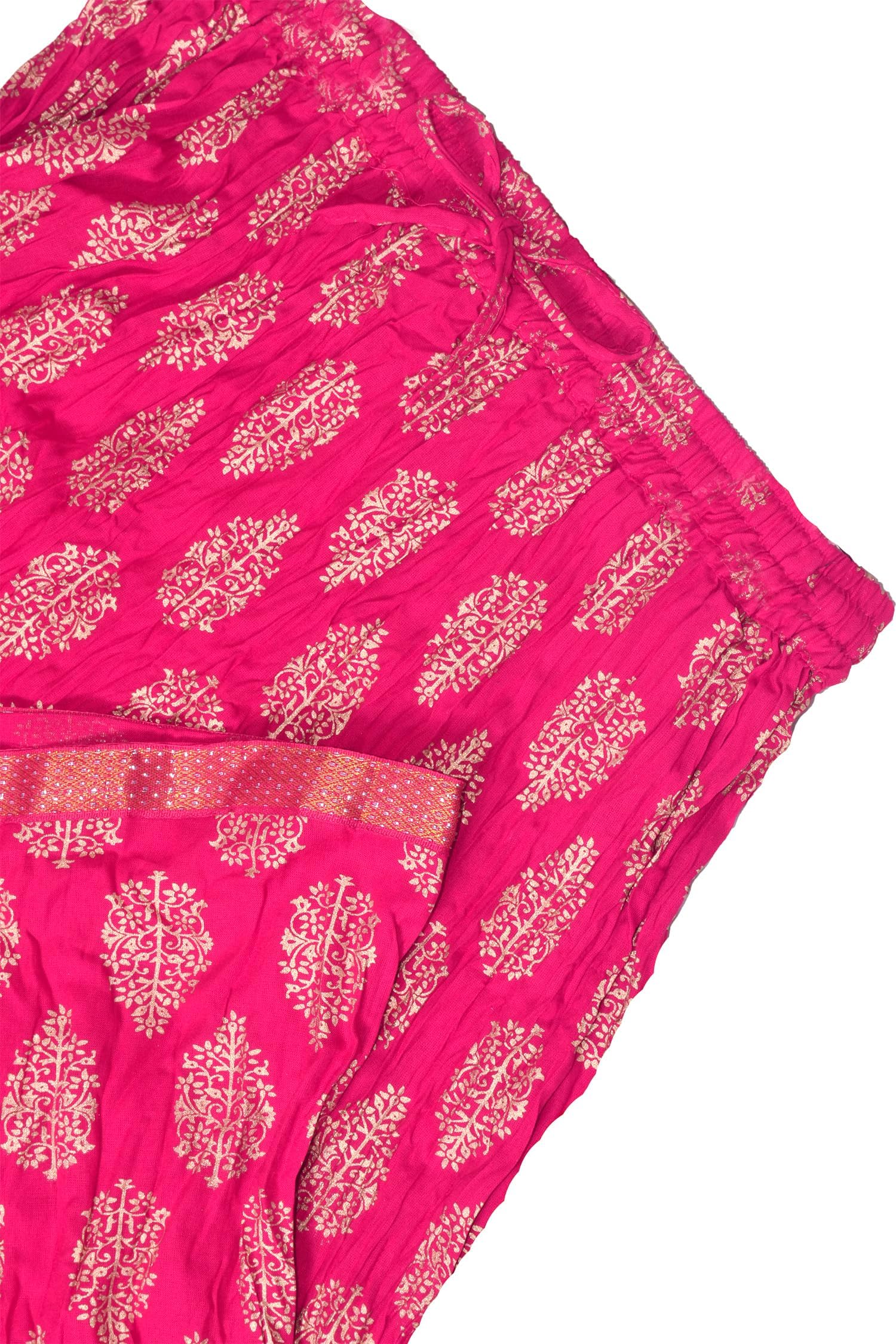 Chandrakala Flowy Long Skirt for Women A Line Casual Beach Party Holiday Maxi Skirts (S113-P) - Image 5