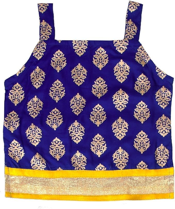 Chandrakala Kids Lehenga Choli Set for Girls (KL101-P) - Image 3