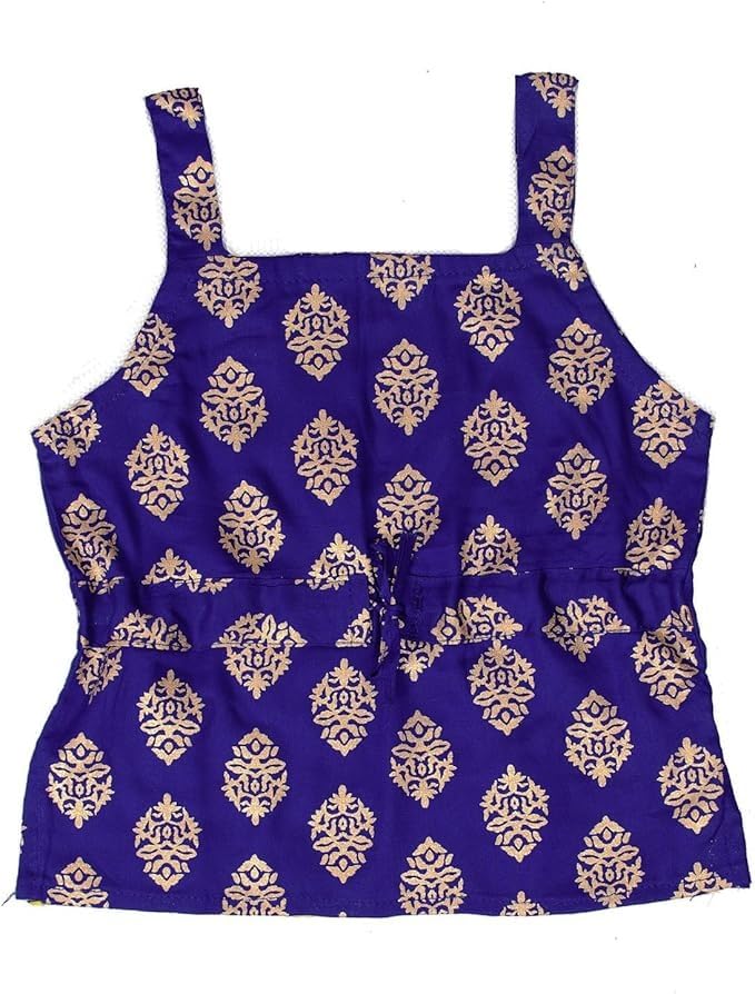 Chandrakala Kids Lehenga Choli Set for Girls (KL101-P) - Image 4