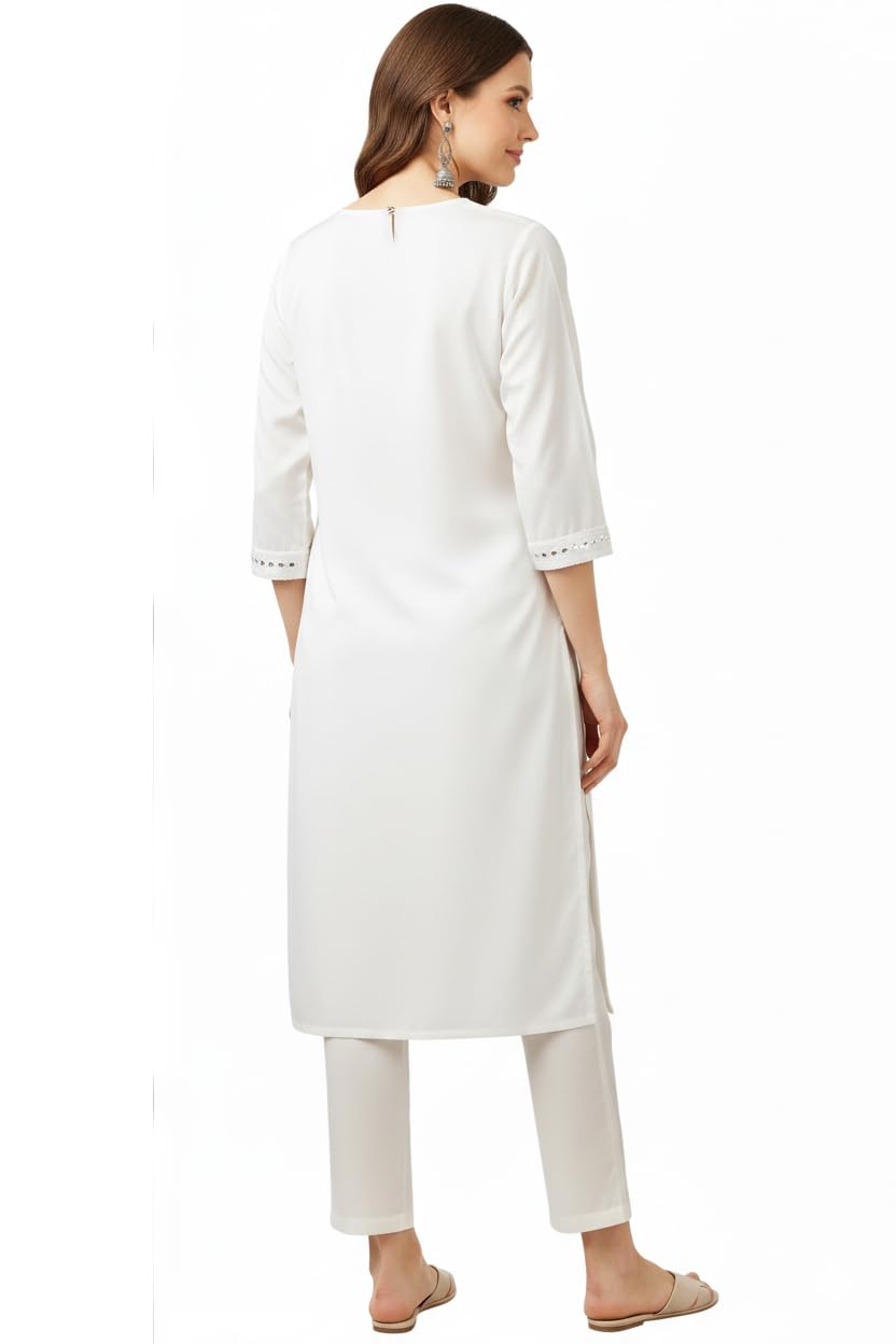 Chandrakala Kurti Pant Set for Women (K244-P) - Image 4