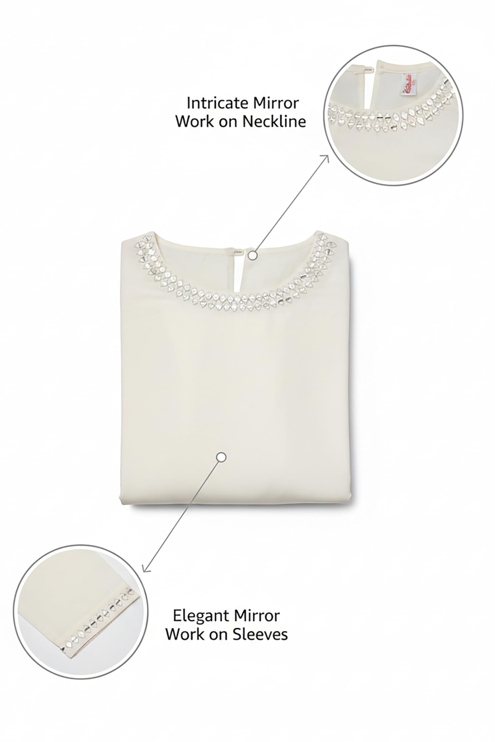 Chandrakala Kurti Pant Set for Women (K244-P) - Image 5