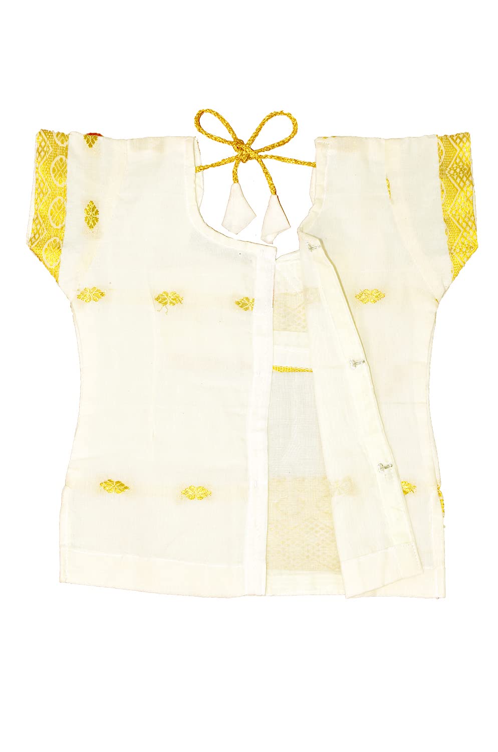 Chandrakala Lehanga Pattu Pavadai For Girls Kids South Indian Dress (KL117-P) - Image 4