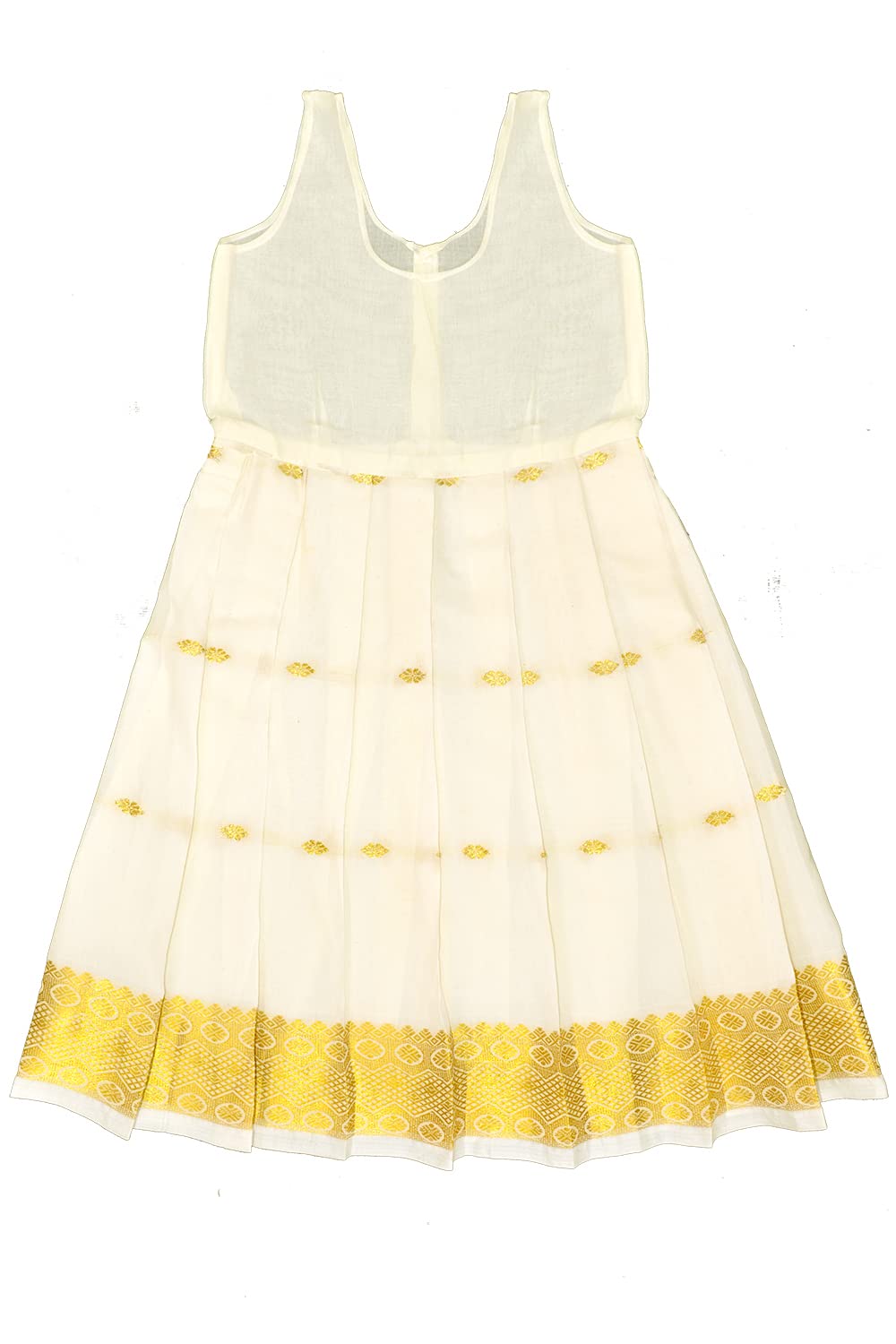 Chandrakala Lehanga Pattu Pavadai For Girls Kids South Indian Dress (KL117-P) - Image 5