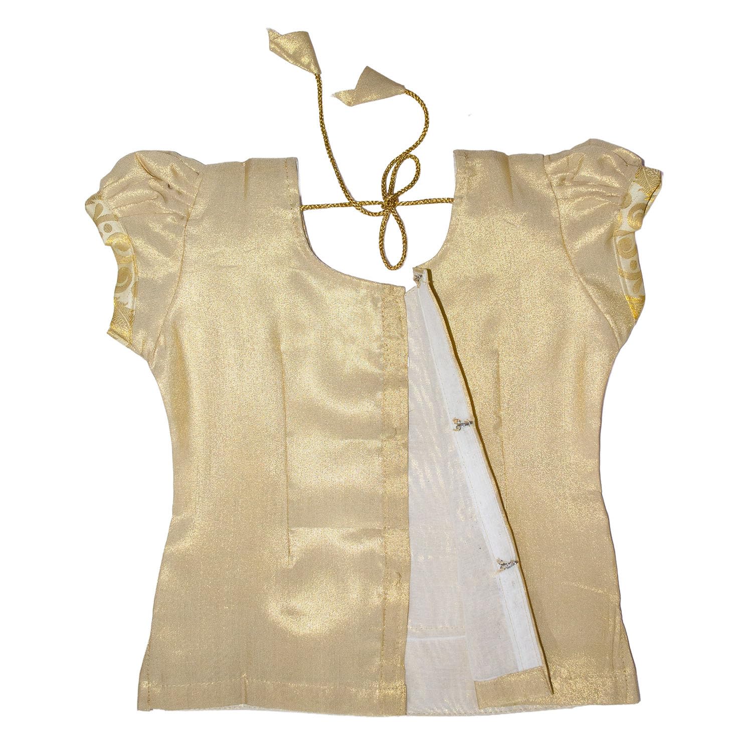 Chandrakala Lehanga Pattu Pavadai For Girls Kids South Indian Dress, (KL115-P) - Image 4