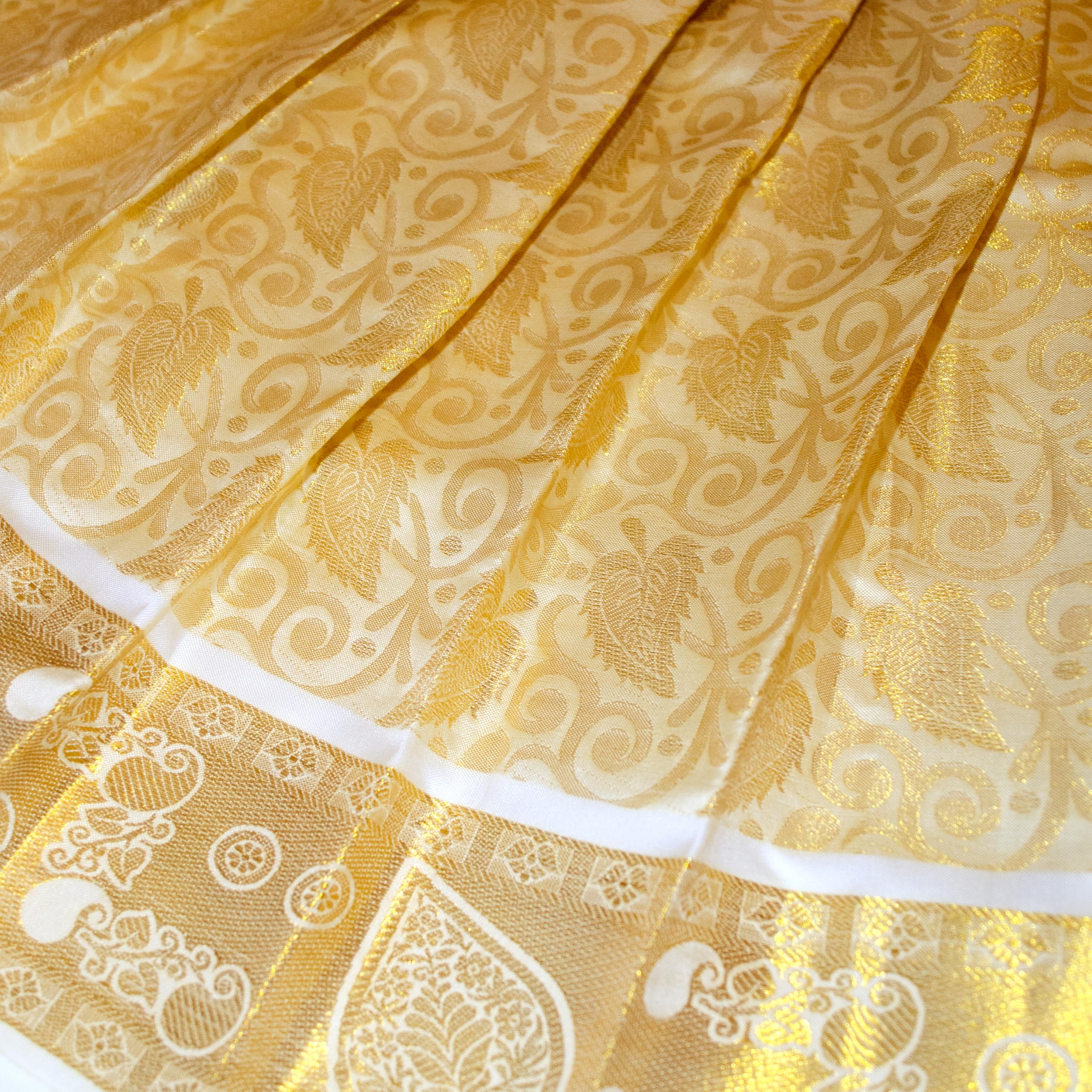 Chandrakala Lehanga Pattu Pavadai For Girls Kids South Indian Dress, (KL115-P) - Image 6