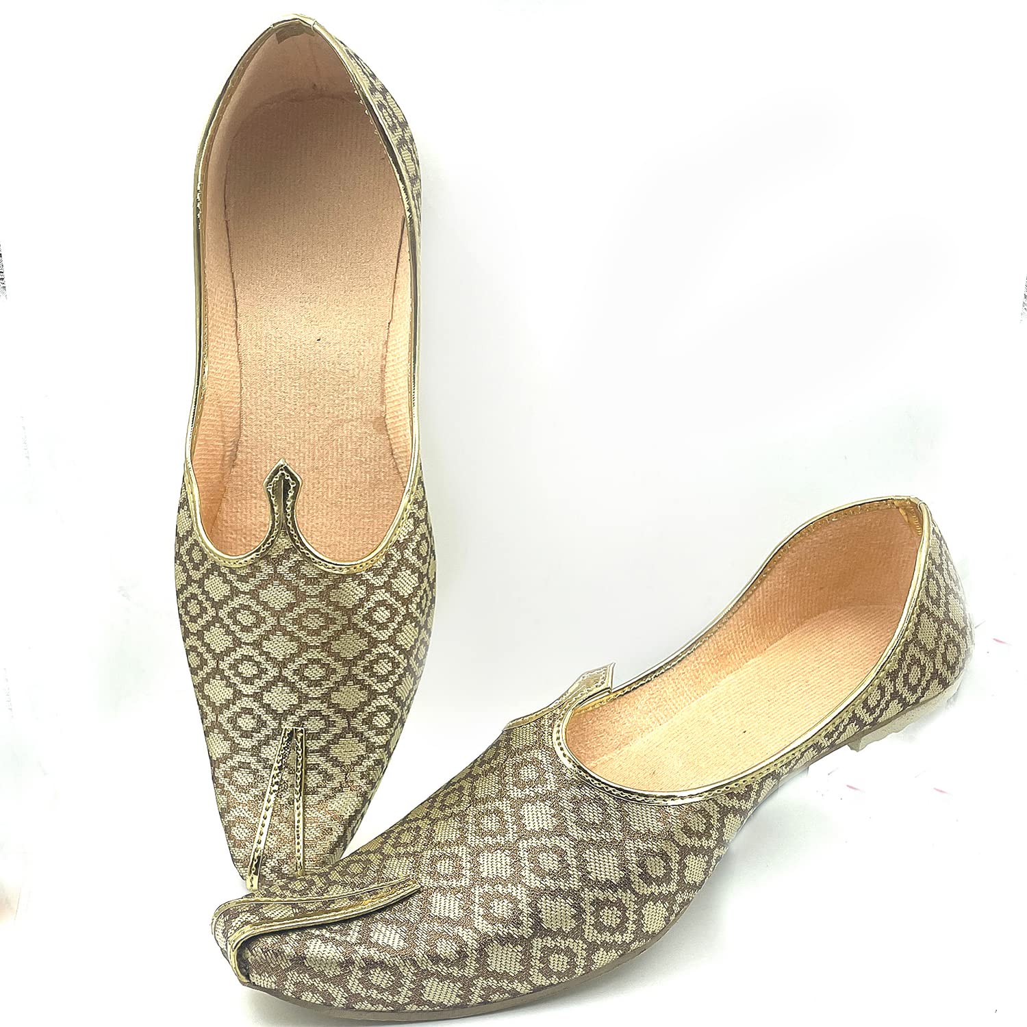 Chandrakala Wedding Nagra Shoes for Men Flats Punjabi Jutti (MF101) - Image 3