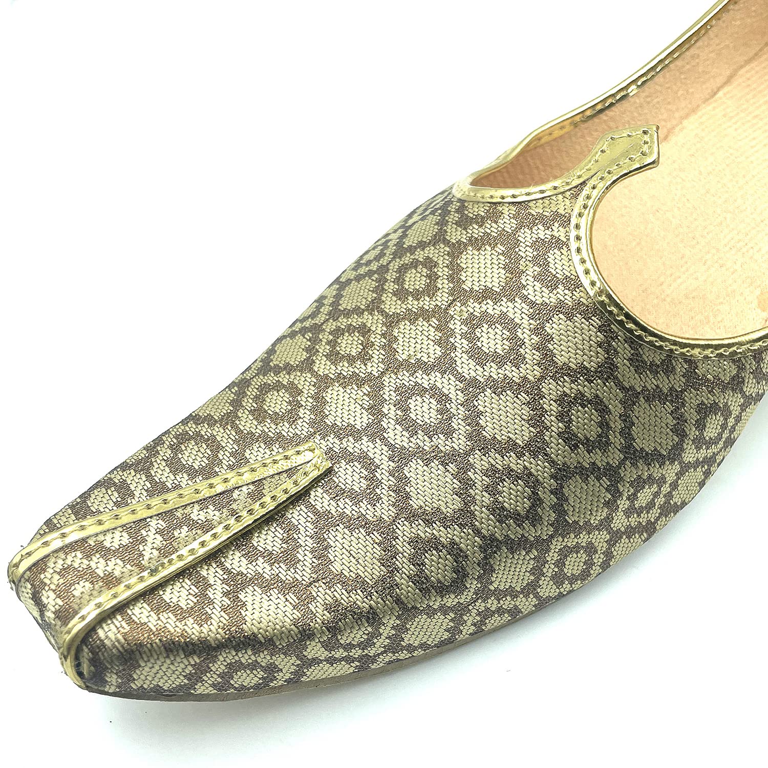 Chandrakala Wedding Nagra Shoes for Men Flats Punjabi Jutti (MF101) - Image 5