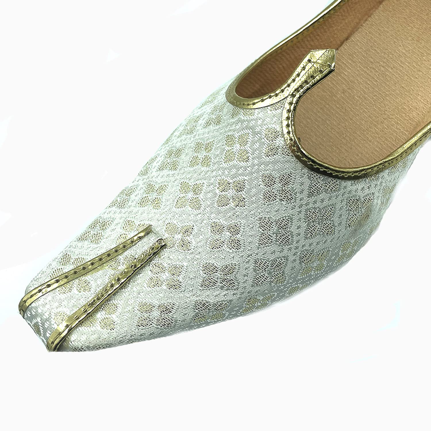Chandrakala Wedding Nagra Shoes for Men Flats Punjabi Jutti (MF101) - Image 5